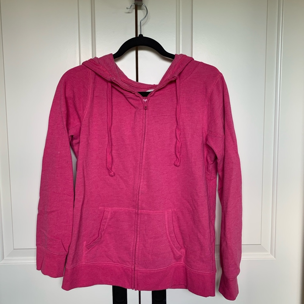 Pink hoodie